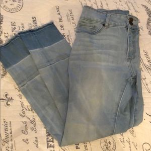 High waist ankle skinny crop  jegging